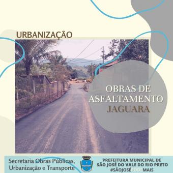 Urbanização: Bairro Jaguara