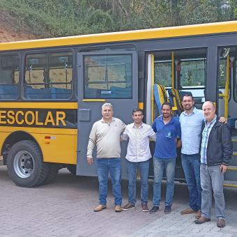 Ônibus 0Km para Integrar a Frota Escolar Municipal